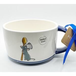 Rae Dunn Ratatouille Bowl With Blue Handle